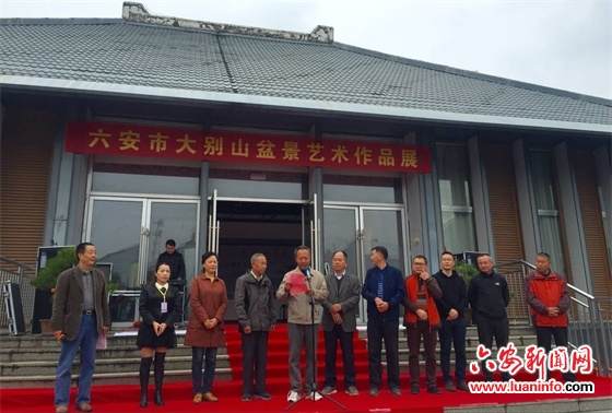 六安举办大别山盆景艺术作品展