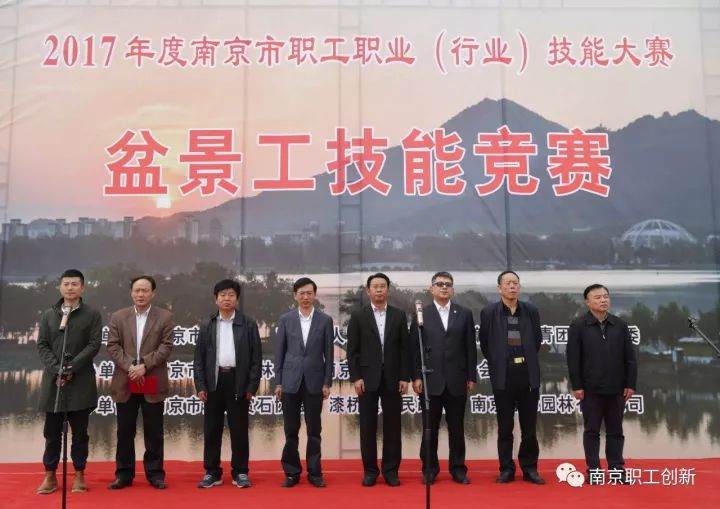 2017年南京市职工盆景工技能竞赛顺利落幕