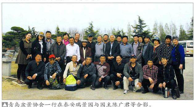 青岛盆景协会赴泰安日照观摩交流