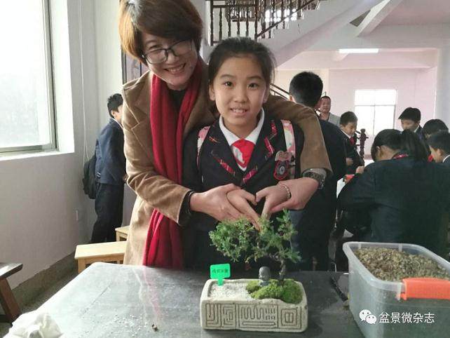 好好爱护你们的小盆景 珍惜我们绿色的家园！