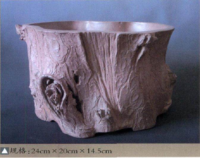 陈梦赢是紫砂艺人 已知还有其它传世风格迥异的盆器