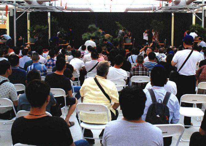 第四届“中国风”盆景展在如宋国园艺城举行