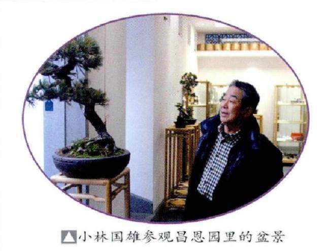 日本盆景大师小林国雄先生访问武汉盆景界