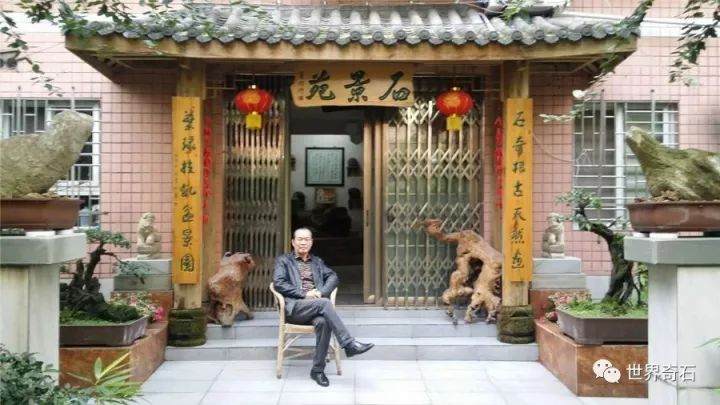 泸州盆景根艺协会秘书长蔡晓荣