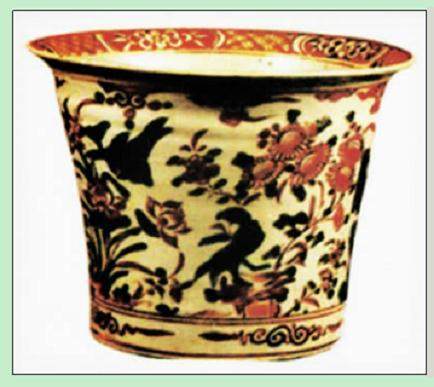 明朝嘉靖年的盆景盆子