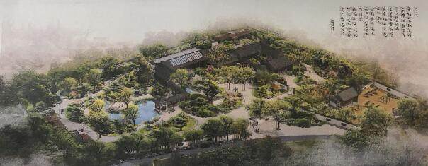 聊城的人民公园盆景