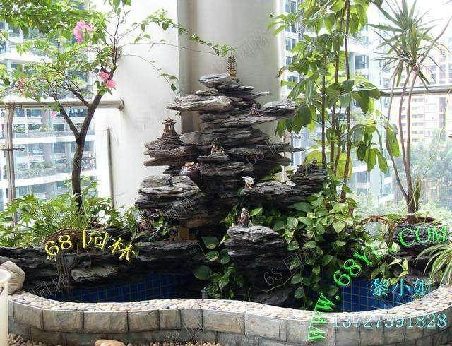 英石假山盆景制作