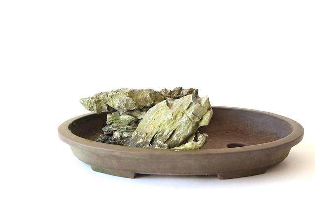 如何一步一步的来制作岩石盆景