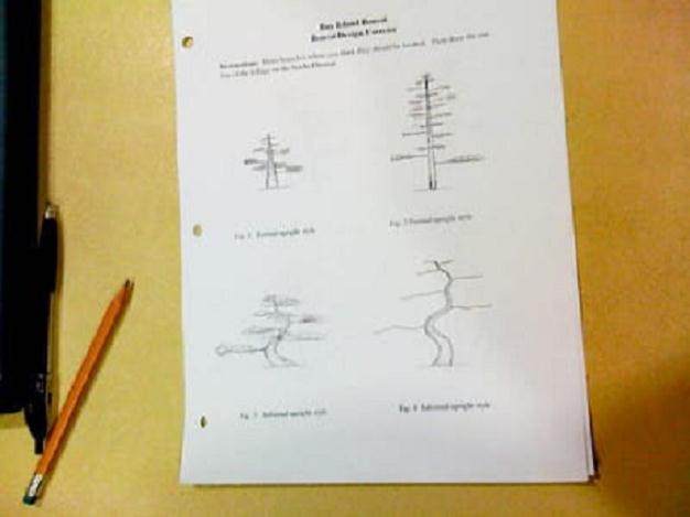 如何学习在纸上进行盆景绘图？