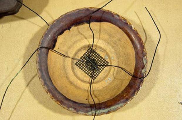 图解 如何连接盆景盆子的方法