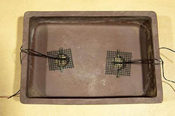 图解 如何连接盆景盆子的方法