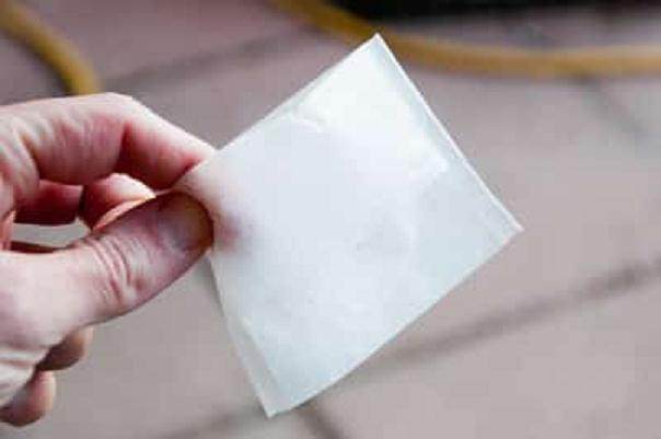 图解 简单而整洁的盆景肥料 茶包