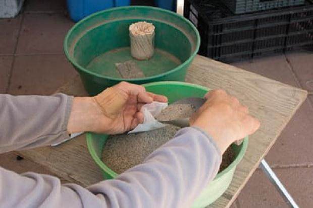 盆景施肥 如何用肥料填充茶包