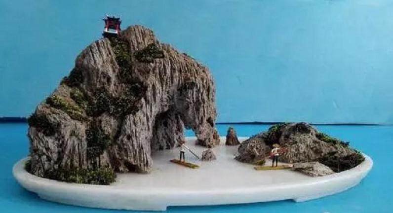 峡谷式盆景该如何制作?