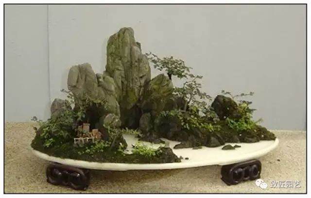 山水盆景的诗情画意