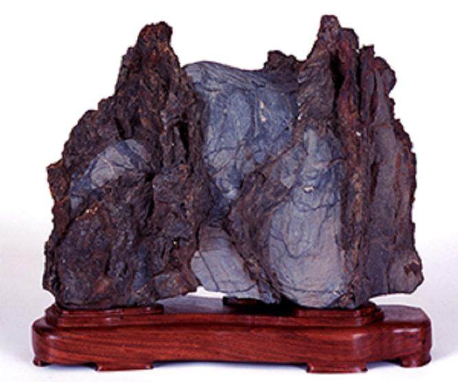 如何将石头用作展示盆景的配件 图片