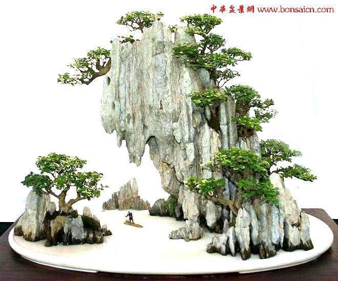 山水盆景的市场销售很有限