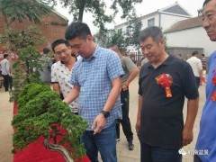 河南省盆景协会民权委员会成立挂牌