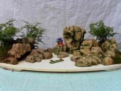 记北京盆景艺术研究会副会长马文其