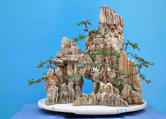 制作动态山水盆景的4个特点