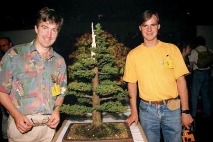 这是1991年 是在英国伯明翰的盆景世界大会