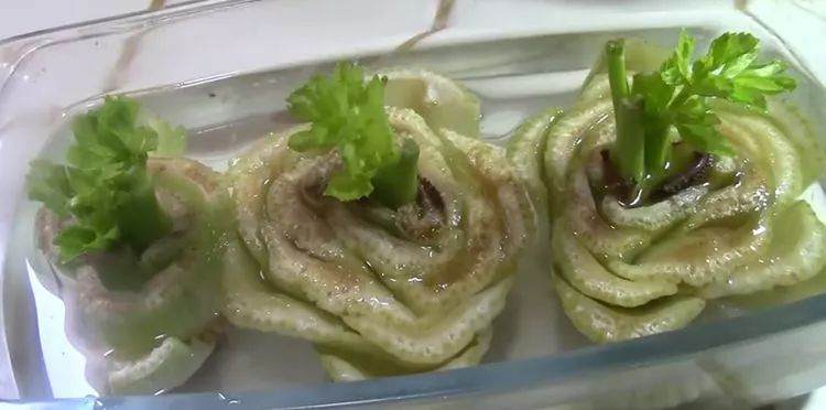 图解芹菜盆栽的制作方法 图片