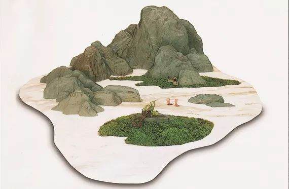 砚式盆景有以下5个特点