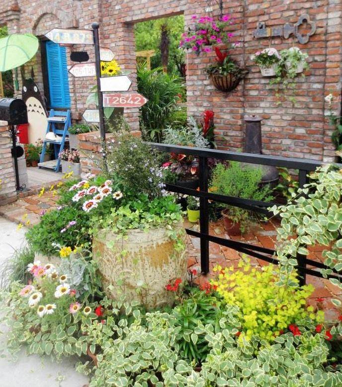 容器花园种植的设计模式