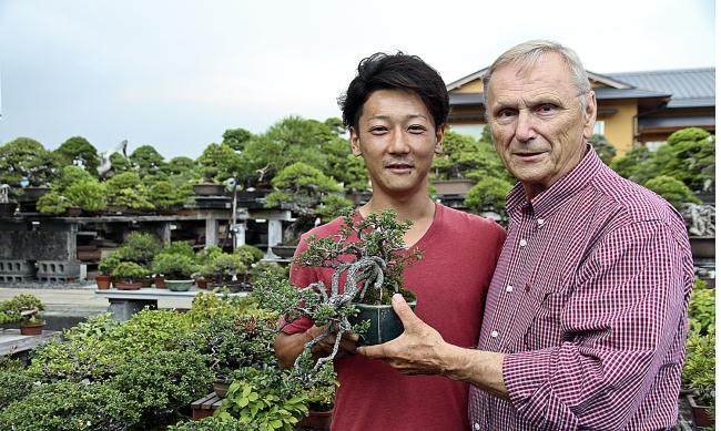 2018年 前往日本 欣赏小月盆景