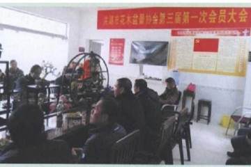 2018年 洪湖市花木盆景协会召开换届选举大会