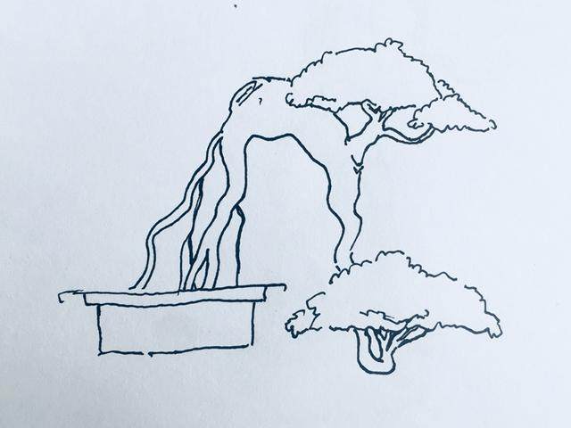 我构思了几个下山桩造型设计图