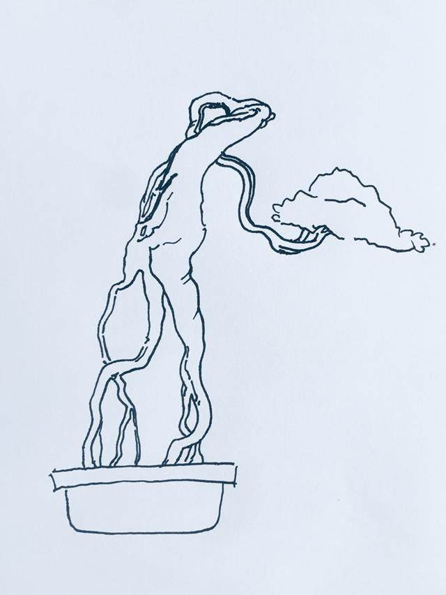 我构思了几个下山桩造型设计图