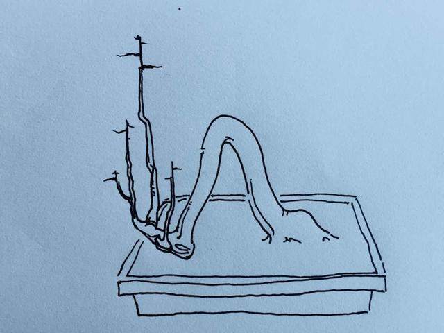 我构思了几个下山桩造型设计图