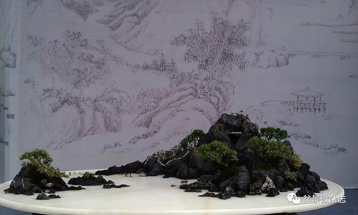 到了近代 山水盆景有了更大的发展 图片