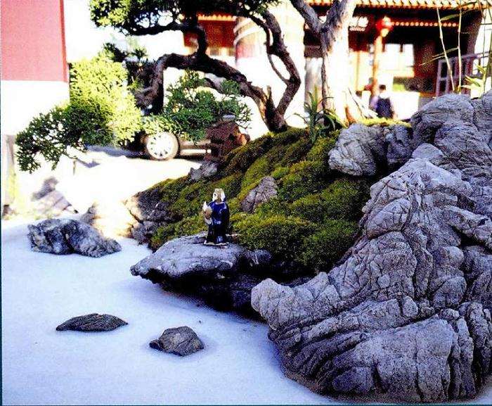 图解 树石盆景的配件搭配技巧 3幅