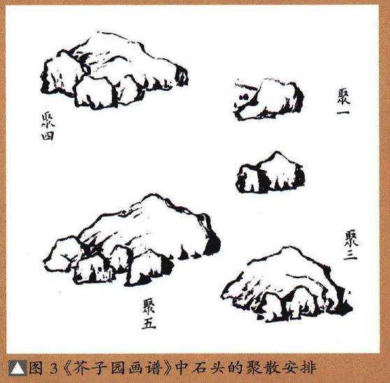 树木盆景的石头怎么布局的方法 图片