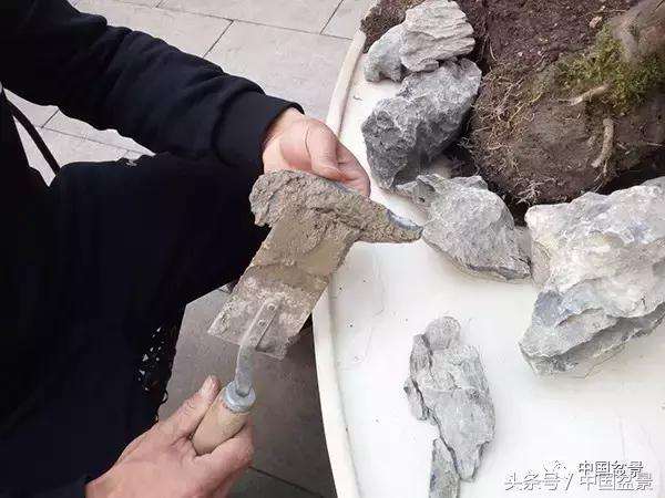 水旱盆景怎么加工石料的方法
