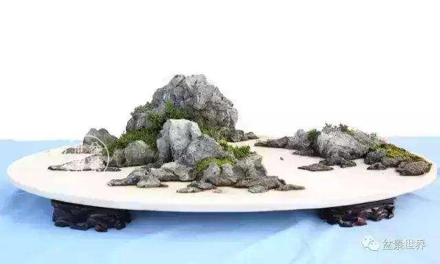 山水盆景也可以有很多种玩法