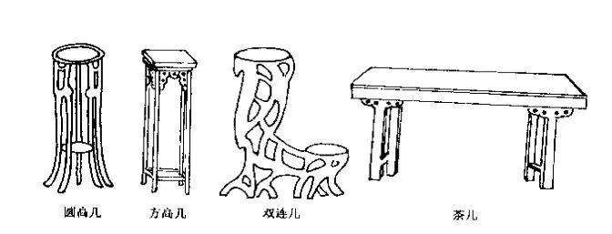 盆景的几架怎么配置与陈设 图片