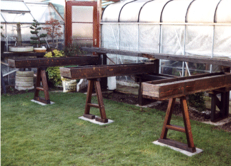 盆景展示的架子