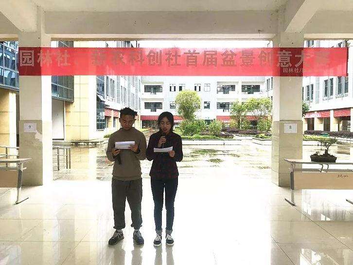 新农科创社主办盆景创意大赛决赛