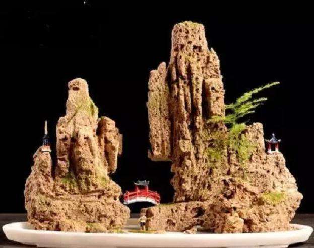 上水石盆景盆底铺什么