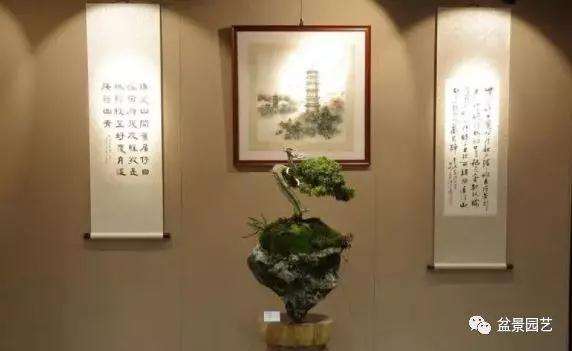 盆景与书法字画