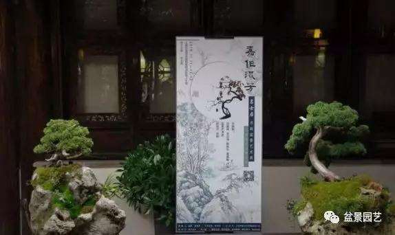 盆景与书法字画