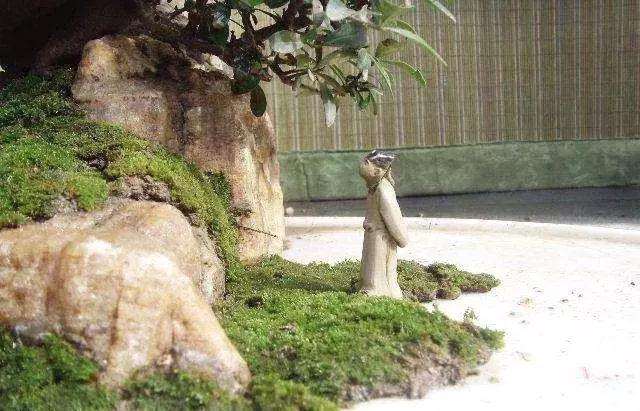 树石盆景怎么点缀配件的方法