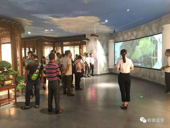 广东岭南盆景培训班赴如皋考察侧记