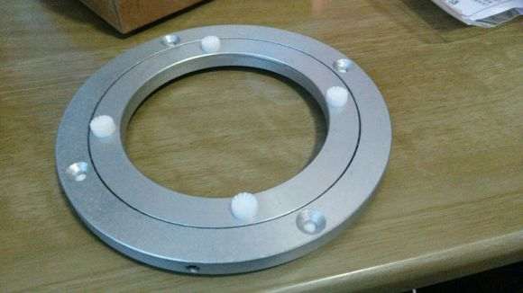 图解 怎么自制盆景转台的方法