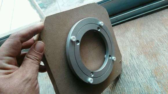 图解 怎么自制盆景转台的方法