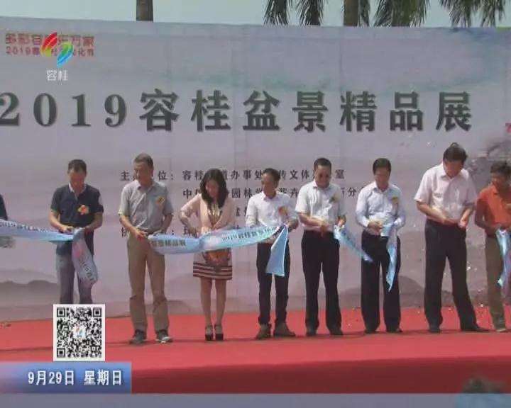 容桂盆景精品展在花溪公园举行