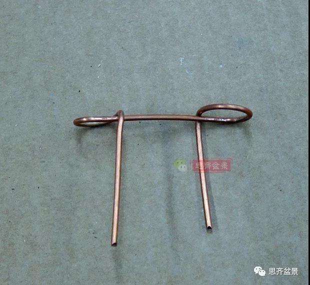 怎么用铝线固定盆景盆底漏网